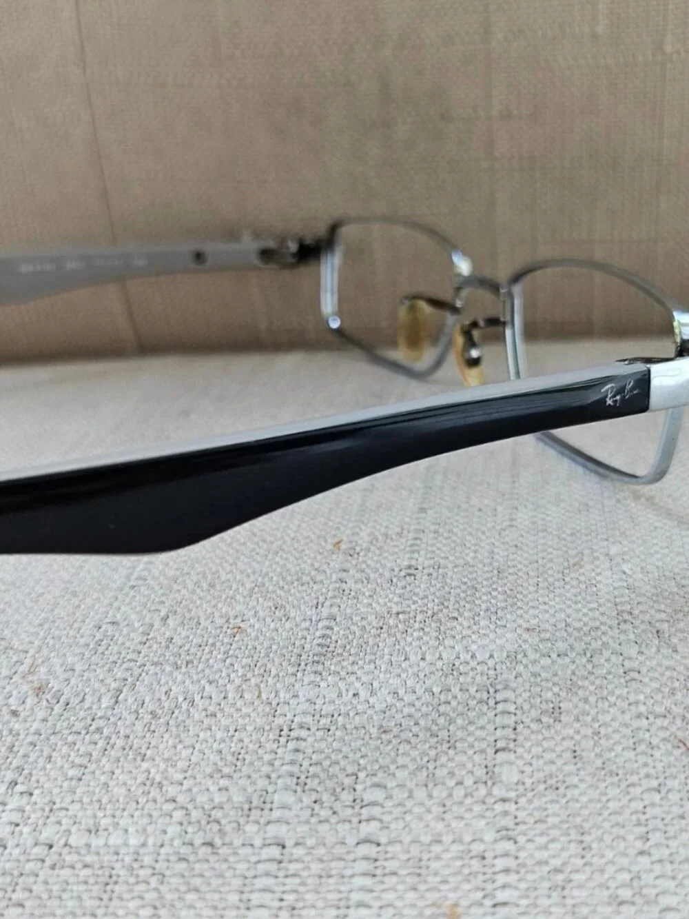 Ray-Ban Women Eyeglasses Frame Silver Tone Metal eyewear Glases RB6192